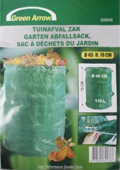 Benson Tuinafval Zak Heavy Duty 110 Liter – 70x45cm | Puinzak | Grote Zak Voor Het Opslaan Van Bladeren Takken En Afval -Tuin En Buiten 848x1200