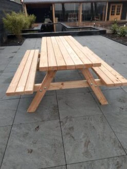 Douglas Geschaafd Picknicktafel 200 Cm Lang Houtdikte 45mm -Tuin En Buiten 899x1200 14