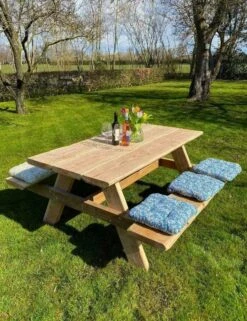 Robuuste Picknicktafel Van Douglashout. Duurzaam En Modern. Lengte 2,40 Meter -Tuin En Buiten 922x1200 2