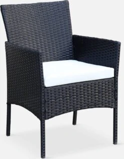 Tuinmeubel Van Gevlochten Hars, 4 Plaatsen -Tuin En Buiten 934x1200