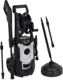 Powerplus POWXG90410 Hogedrukreiniger - 1800W - Max. 140 Bar - 420 L/h - Incl. 8m Slang, Terrasreiniger En Accessoires - Reiniger Voor Auto, Fiets En Meubelen -Tuin En Buiten 944x1200