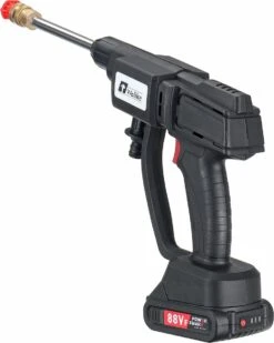 Merkloos Elektrische Accu-Hogedrukreiniger - 20Bar - Multifunctioneel Mondstuk - Draagbaar Oplaadbaar Snoerloos - Reinigingsspuitpistool - Met Rijke Accessoires - Voor Makita 18V-batterij - Voor Auto, Tuin, Terras, Raam (Zwart) -Tuin En Buiten 958x1200