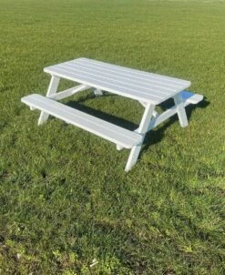 Goedkopepicknicktafels.nl | Witte XL Picknicktafel | Tuintafel 6 Persoons | Wit Gespoten Gedroogd Grenen Hout! 10 Goedkopepicknicktafels.nl | Witte XL Picknicktafel | Tuintafel 6 Persoons | Wit Gespoten Gedroogd Grenen Hout! -Tuin En Buiten 980x1200 1